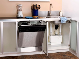 Подключение посудомоечной машины к кухонной мойке