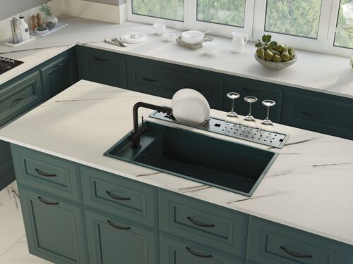 Встраиваемая сушка для посуды Omoikiri DRY-03 PRO-WG Artceramic/wind green 4999066